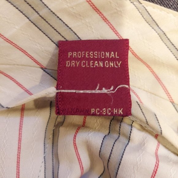 Timepieces Trousers Mens Size 36x33 100% Wool Classic Pleated dark grey brushed - Picture 11 of 12